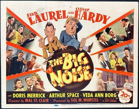 The Big Noise Vintage US Title Lobby Card (1944) - ORIGINAL RELEASE ...