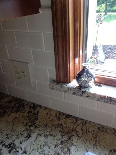 Granite Window Sill...how to make it work? | Kitchen window sill ...