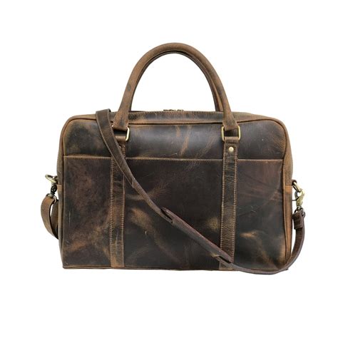 NE-1703 LEATHER VINTAGE LAPTOP BAG – Nadri Exporters