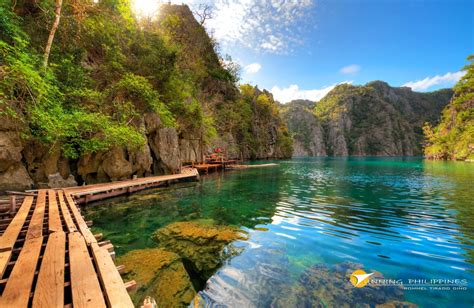 Stunning Philippines - Enchanting one. This is Kayangan Lake, hailed as one of the cleanest and ...