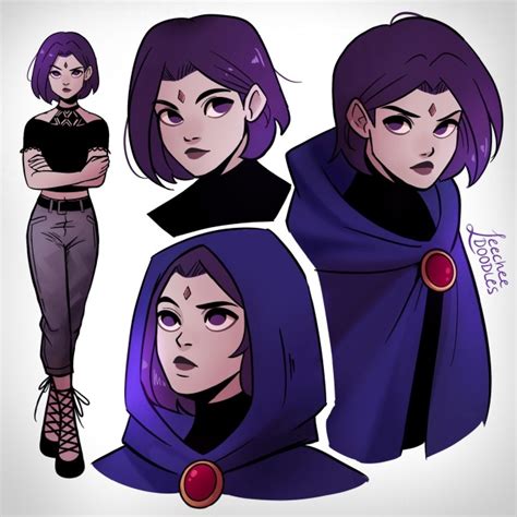 (6) Tumblr | Raven teen titans go, Teen titans fanart, Raven teen titans