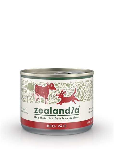 Beef Pate Dog formula is a Grain Free recipe packed with absorbent iron