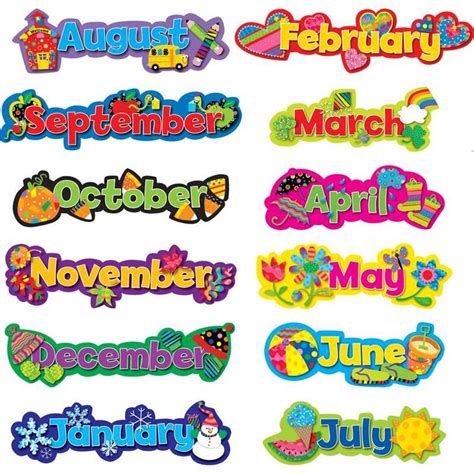 Pp Seasonal Months Of The Year Calendar Headlines by Creative Teaching Press: Calendars ...