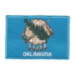 Oklahoma State Flag Patch | Flying Tigers Surplus