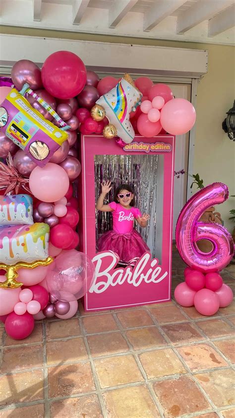 Girls Barbie Birthday Party, Barbie Theme Party, 2nd Birthday Party ...