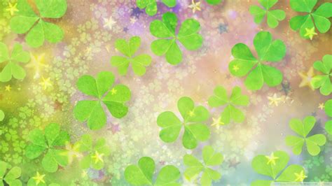 Four Leaf Clover Wallpaper ·① WallpaperTag