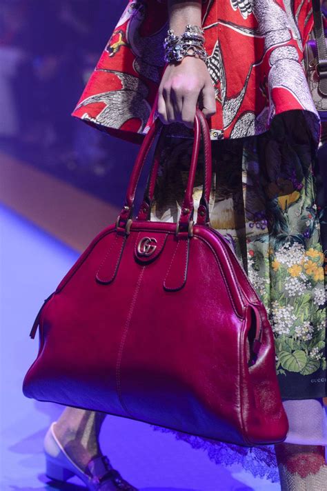 Gucci at Milan Fashion Week Spring 2018 | Prada handbags, Bags, Leather handbags