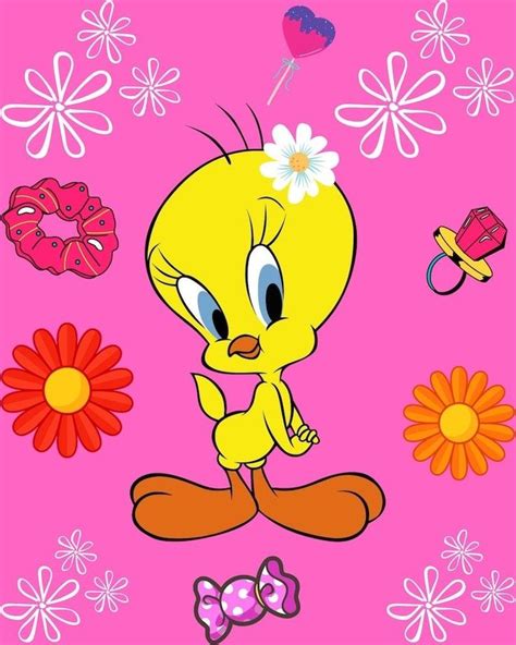 Pin by Pinner on Tweety Bird ① • | Looney tunes wallpaper, Cartoon wallpaper, Looney tunes cartoons