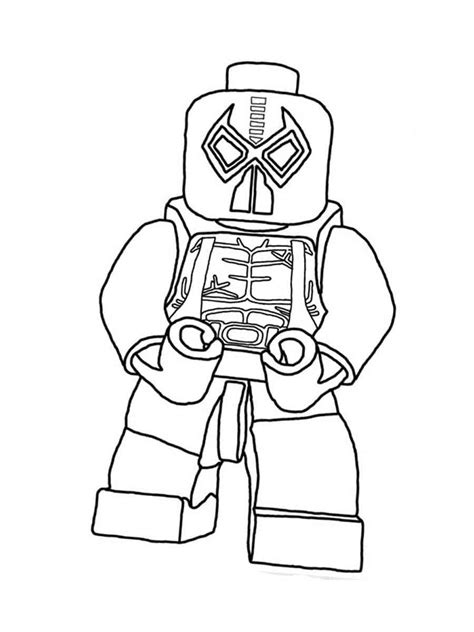 Nice Lego Deadpool coloring page - Download, Print or Color Online for Free