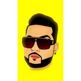 Hd Wallpaper Karan Aujla Sticker Logo