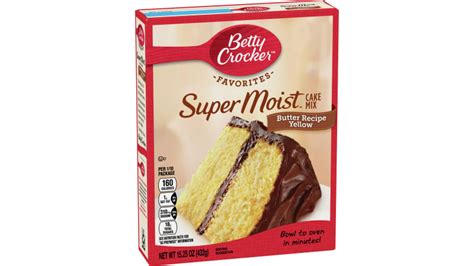 Betty Crocker™ Super Moist™ Favorites Butter Recipe Yellow Cake Mix ...