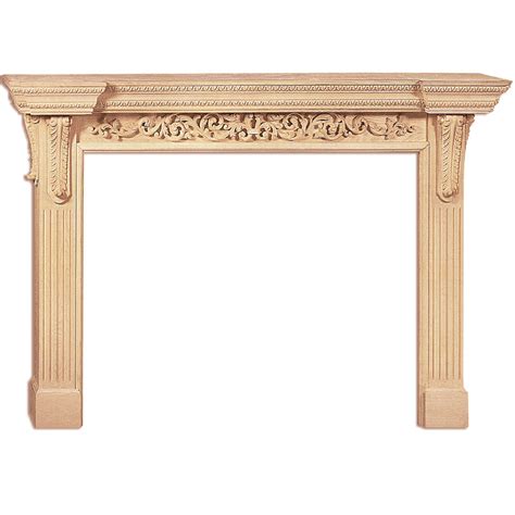 Fireplace Mantels - Carved Wood Fireplace Mantels