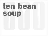 Crock Pot Ten Bean Soup Recipe | CDKitchen.com