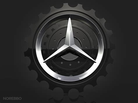 Mercedes Benz logo illustrations – Norebbo