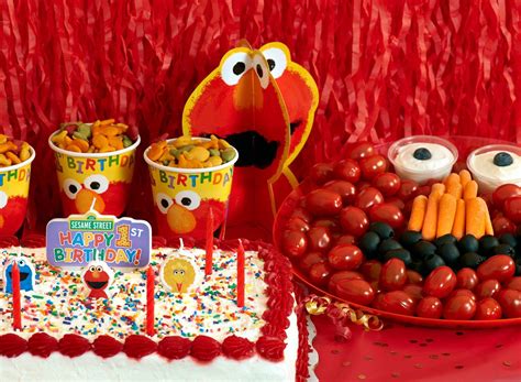 1st Elmo Birthday Party Ideas