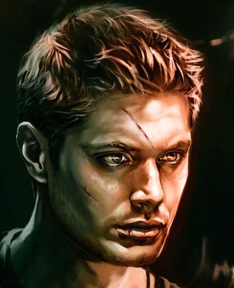 Dean Winchester fanart by artist kittrose on Tumbrl. | Supernatural art ...