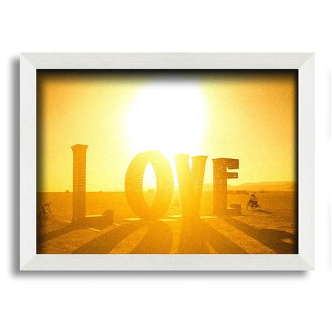 Brayden Studio Alceste Love Shadow - Single Picture Frame Art Prints ...