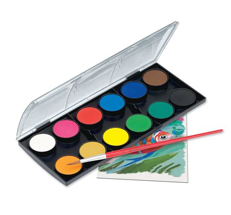 Faber-Castell Watercolor Paint Set With Brush - Premium Washable ...