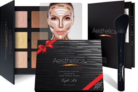 Buy Aesthetica Cosmetics Contour and Highlighting Powder Foundation Palette/Contouring Makeup ...