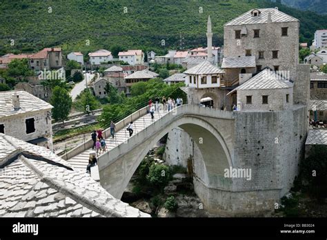 Mostar bridge destroyed hi-res stock photography and images - Alamy