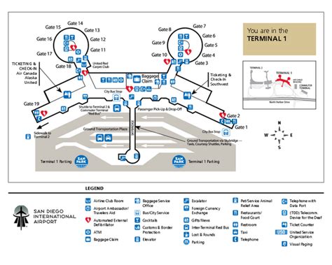 Tijuana Airport Terminal Map | Draw A Topographic Map