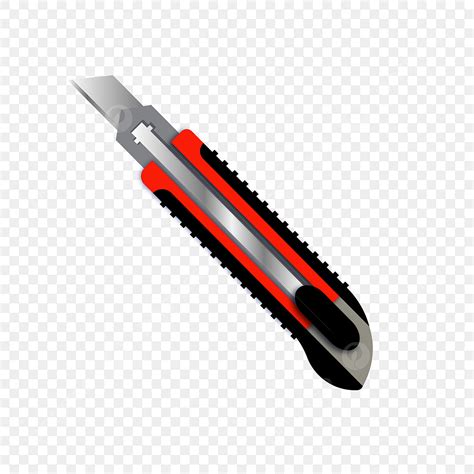 Tools Illustration Vector Hd PNG Images, Installation Tool Knife Illustration, Red, Metal Knife ...