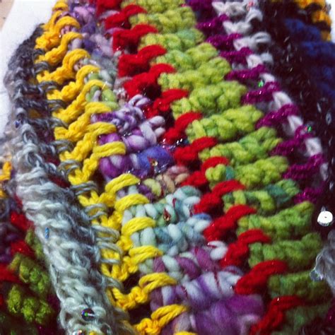 Crochet a Scrap Yarn Scarf - Crafty Chica