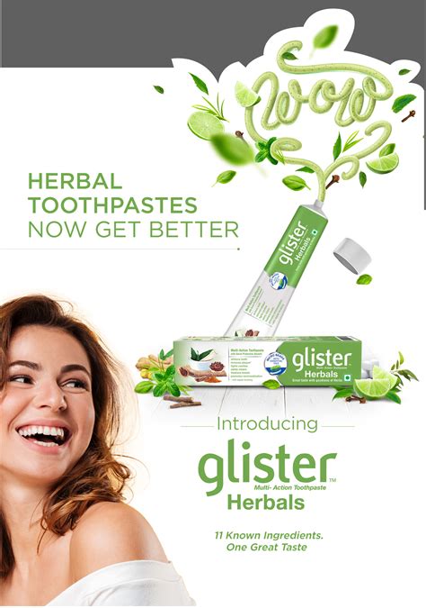 Amway Glister Herbal on Behance