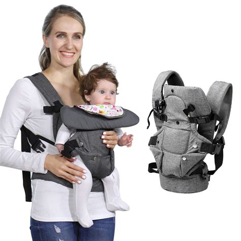 Amazon.com : Baby Soft Carrier, 4-in-1 Ergonomic Convertible Carrier ...