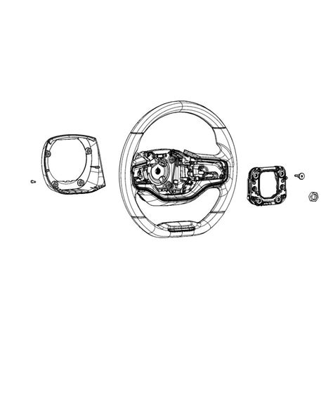 Jeep Wagoneer Damper. Steering wheel. Trim: [no - 68546905AA | Jeep Parts Overstock, Lakeland FL