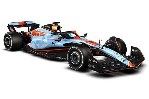 Williams reveals special Gulf livery chosen by F1 fan vote