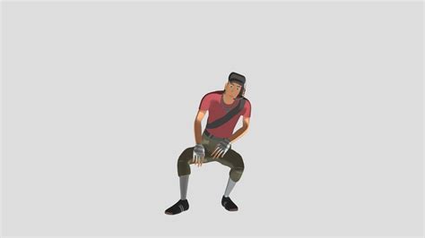 TF2 Scout@Sitting Laughing - 3D model by t.flores [2649d32] - Sketchfab