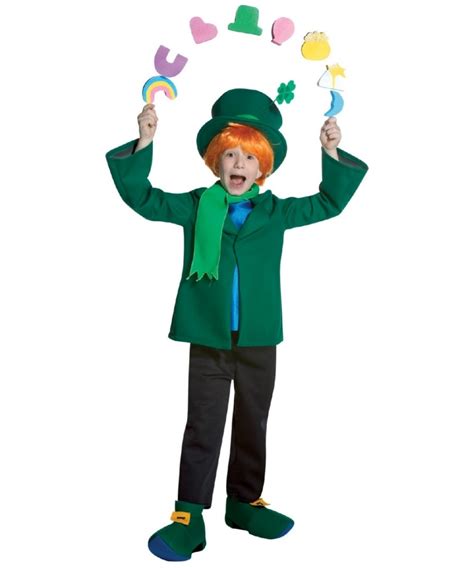 Kids Lucky Charms Leprechaun Irish Costume - Leprechaun Costumes