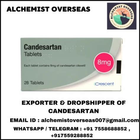 Candesartan Cilexetil Tablets, 8 mg at Rs 400/box in Nagpur | ID ...