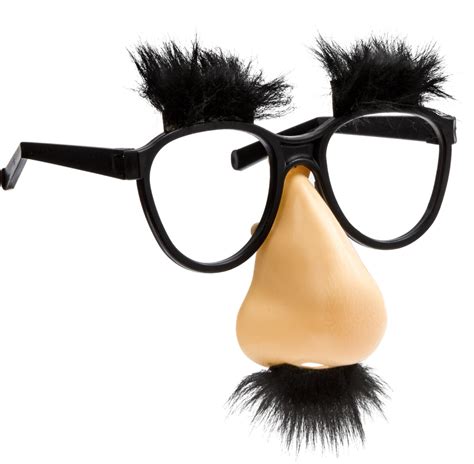 Disguise Moustache Glasses With Nose, Fancy Dress Costumes For Christmas Party/Joke/Wedding ...