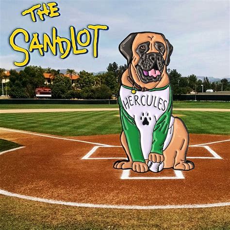 Sandlot Hercules Dog Enamel Pin Sandlot 1993 You're - Etsy