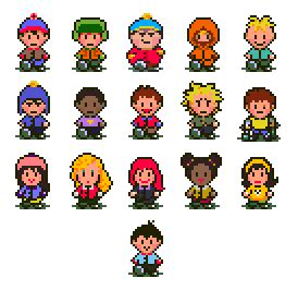 It was the heat of the moment — I edited some Earthbound sprites to ...