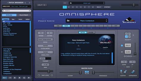 Dark and Light - Omnisphere Presets – New Loops