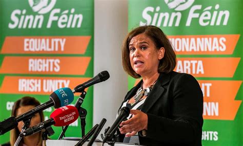 O VOO DO CORVO: Sinn Féin: vote on Irish reunification must follow no-deal Brexit