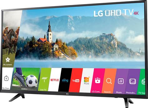 Best Buy: LG 43" Class LED UJ6200 Series 2160p Smart 4K UHD TV with HDR ...