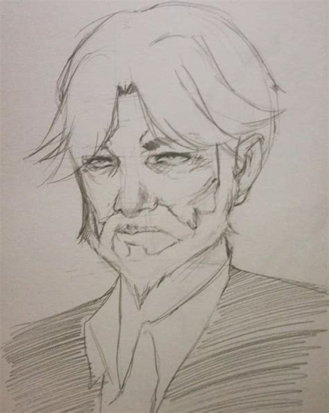 Sebas from Overlord sketch : r/AnimeSketch