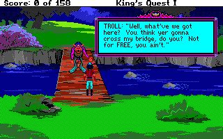 Screenshot of Roberta Williams' King's Quest I: Quest for the Crown ...