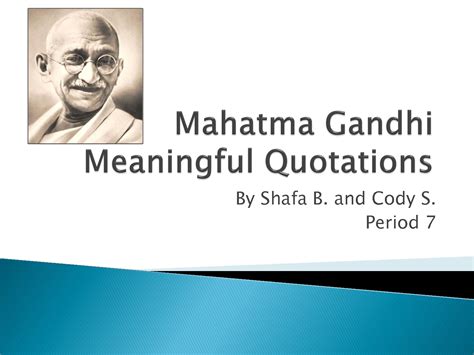 Mahatma Gandhi Leadership Quotes. QuotesGram