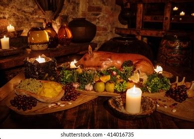 Medieval Feast Food