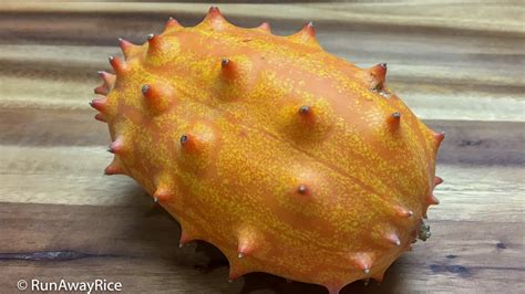 Kiwano Melon / Horned Melon - What is this Exotic Fruit? | RunAwayRice
