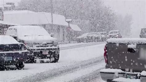 Snow in Hinton, Oklahoma – NBC 5 Dallas-Fort Worth