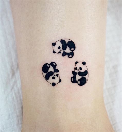 Panda Tattoo Outline