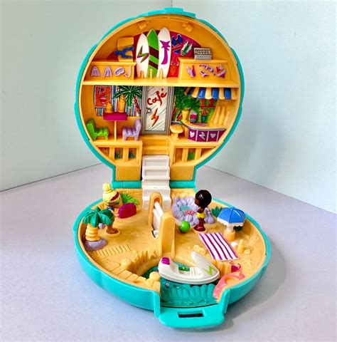 Vintage 1989 Polly Pocket Beach Party 100% Complete - Etsy