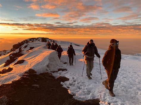 Summit night on Mount Kilimanjaro