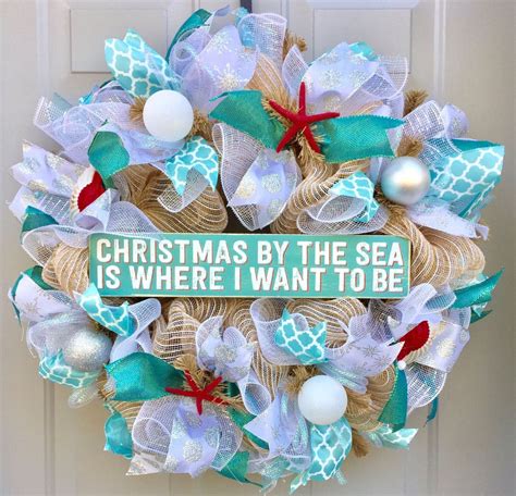 Beach Themed Christmas Wreath – The Urban Decor